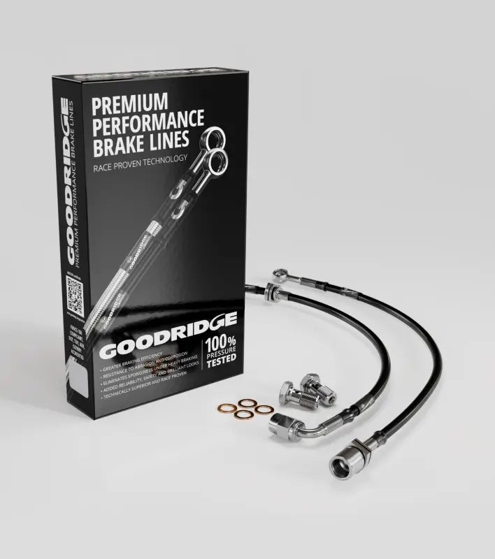 Goodridge 01-05 Lexus Is300 Stainless Steel Front Brake Lines 1