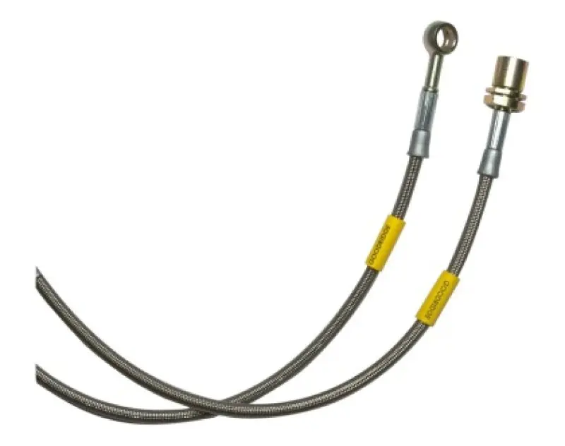 Goodridge 10-16 Hyundai Genesis Coupe Stainless Steel Rear Brake Lines 1