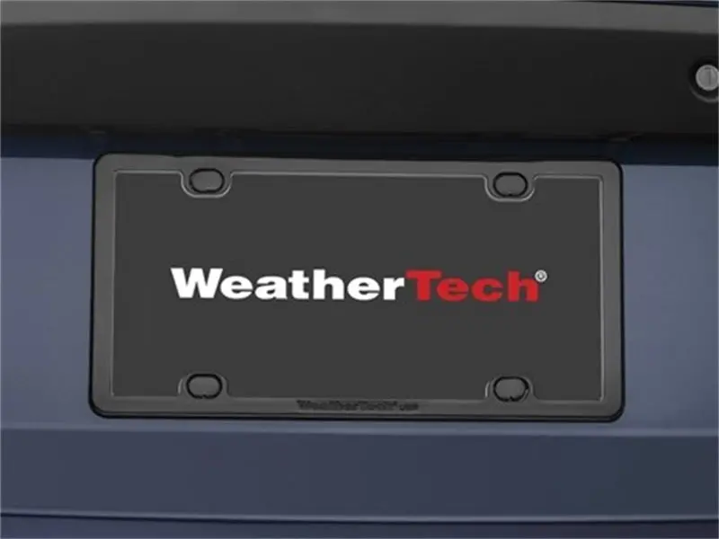Weathertech License Plate Frame Kit - Black 1