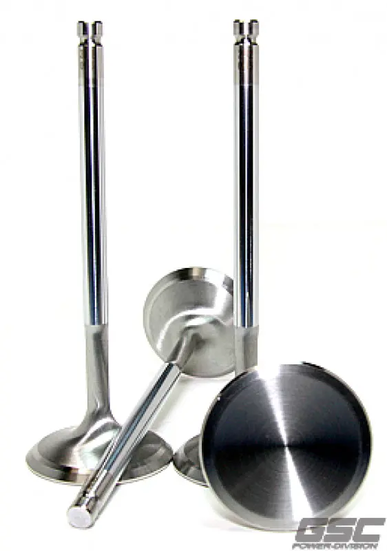 Gsc P-D Audi Daza 28Mm Head Std 101.8Mm Long Chrome Polished Exhaust Valve - Set Of 10 1