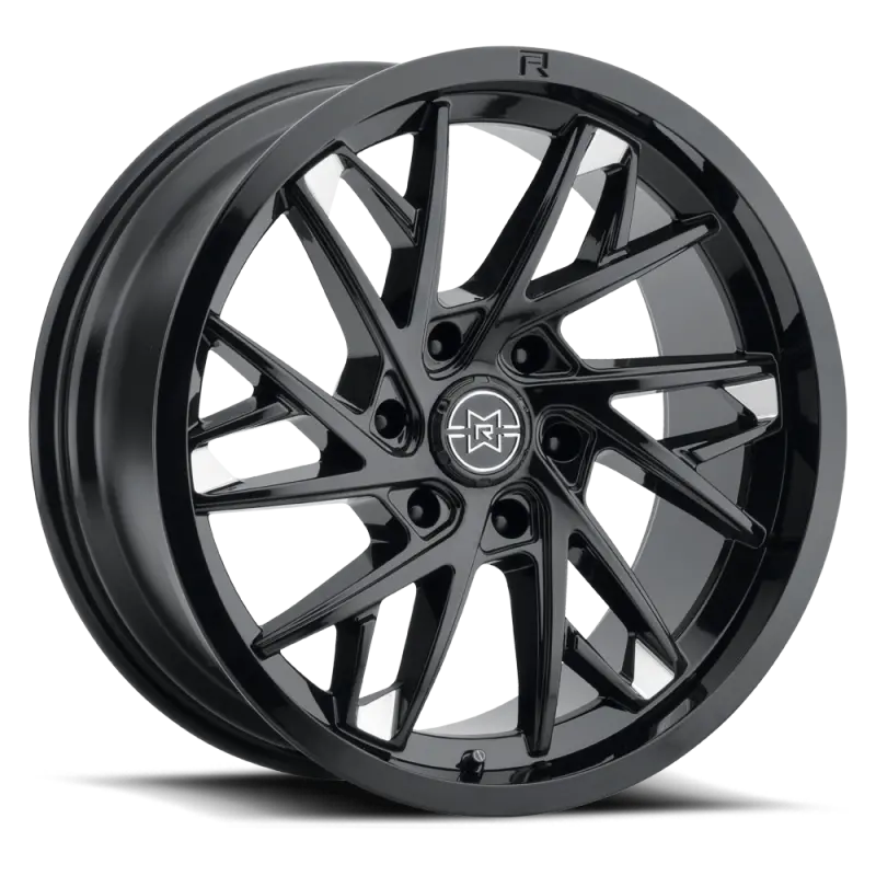 Method Raised Mr801 20X10 / 6X5.5 Bp / -18Mm Offset / 106.25Mm Bore - Gloss Black Milled Wheel 1
