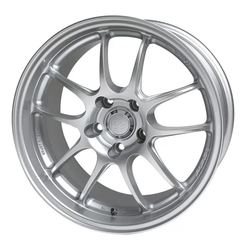 Enkei Pf01 17X8 5X114.3 45Mm Offset Silver Wheel 06-10 Civic Si 1