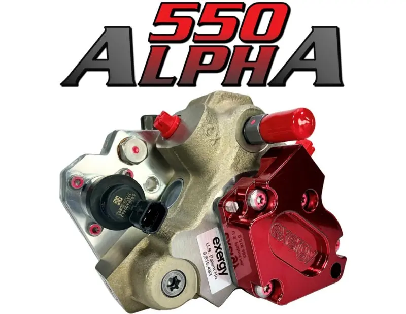 Exergy 13-18 Late Dodge Cummins 6.7L 550 Alpha Stroker Cp3 Pump (6.7C Based) 1