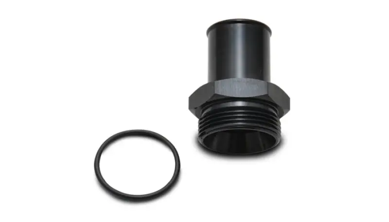 Vibrant 1.25In Hose Barb To 20 Orb Male W/ O-Ring - Aluminum 1