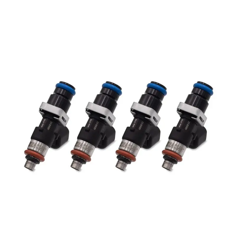 Blox Racing Eco-Fi Street Injectors 1000Cc/Min W/ 1/2In Adapter For Honda K Series - Set Of 4 1