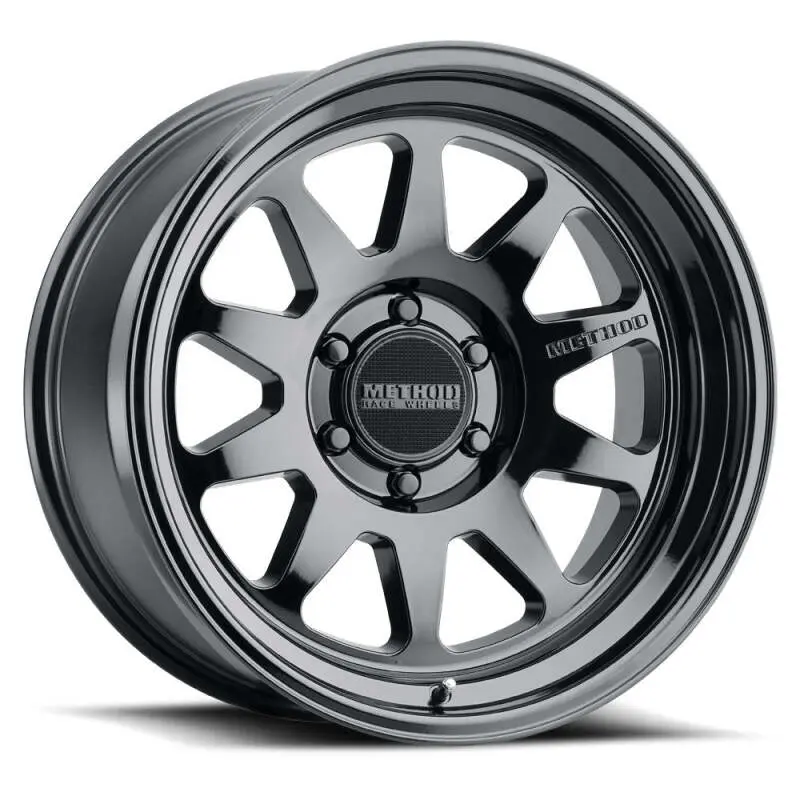 Method Mr316 20X9 / 6X5.5 Bp / 18Mm Offset / 106.25Mm Cb Gloss Black Wheel 1